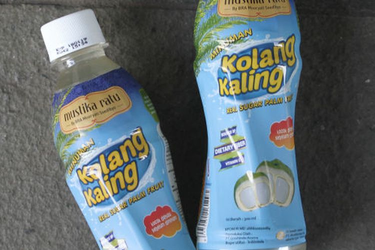 Minuman kolang kaling siap minum.