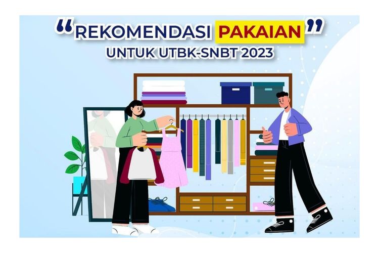 Aturan pakaian peserta peserta perempuan UTBK SNBT 2023.