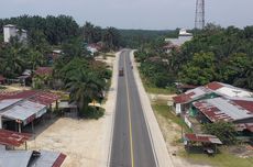 Preservasi Rampung, 43 Km Jalan Lintas Timur di Riau Sudah Mulus