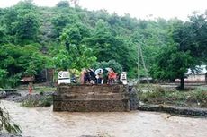 Banjir Rendam Sejumlah Desa di Bima, Satu Jembatan Ambruk