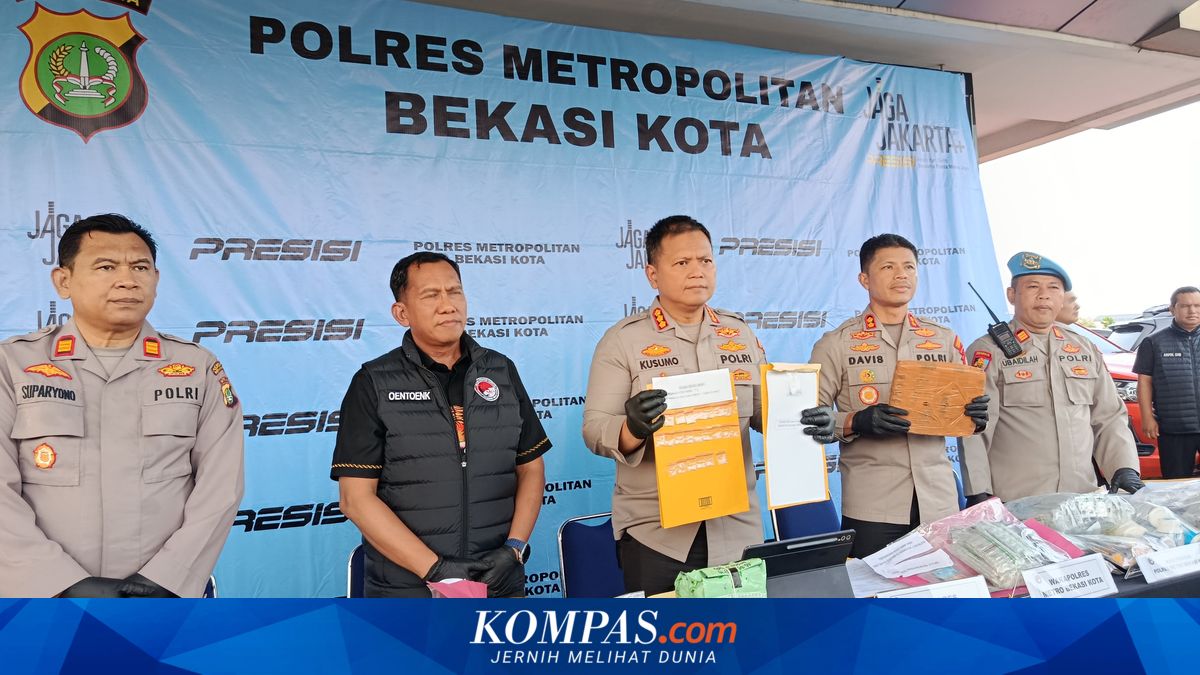 Polisi Bongkar Jaringan Sabu Lintas Bekasi–Bali, 5 Tersangka Dibekuk