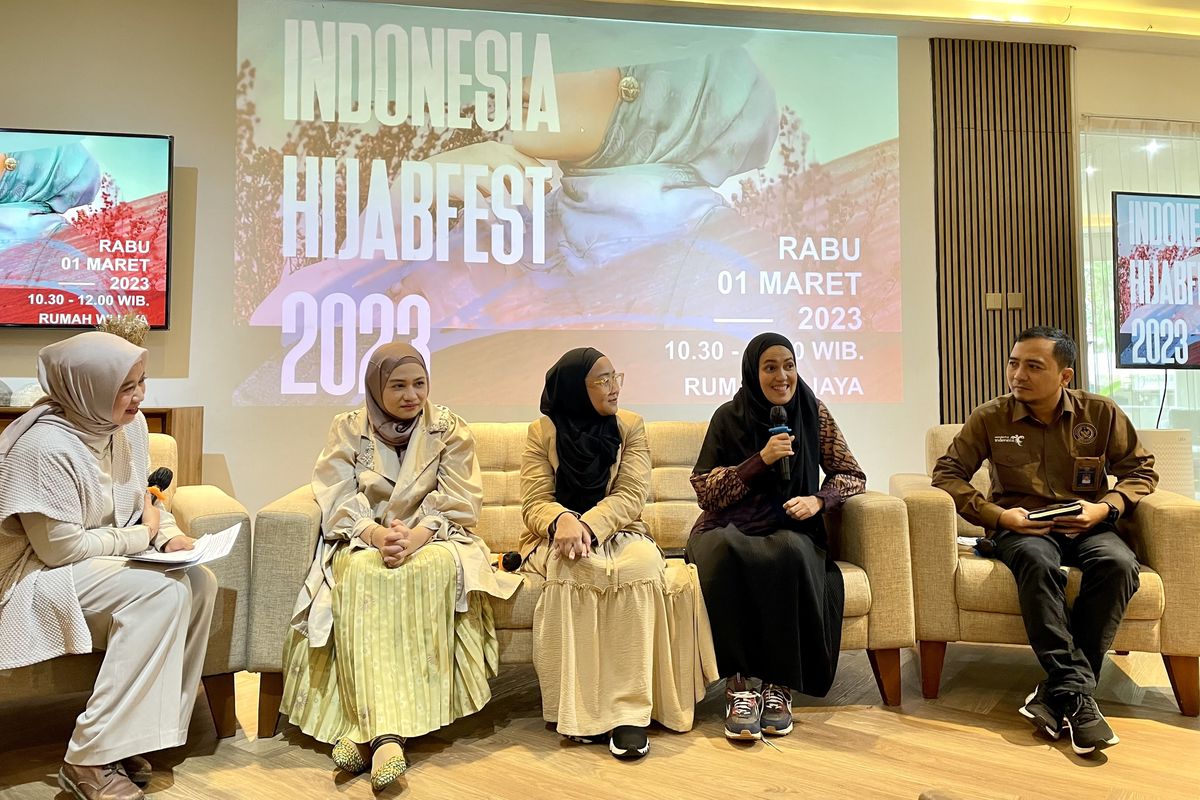 Konferensi Pers Indonesia Hijabfest 2023