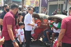 Presiden Jokowi dan Iriana Kembali Bagi-bagi Uang dan Sembako di Solo