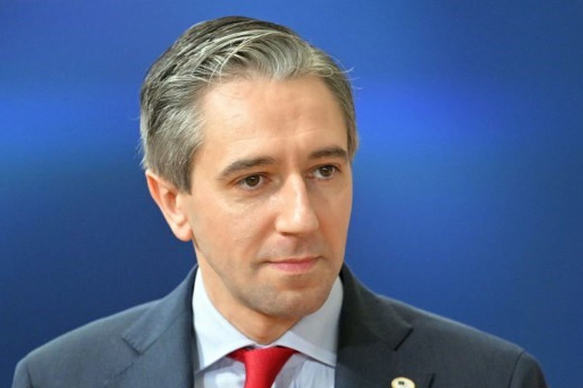 Taoiseach atau Kepala Pemerintahan atau Perdana Menteri Irlandia Simon Harris tiba untuk ambil bagian dalam KTT Uni Eropa di Brussels, pada 17 Oktober 2024. 