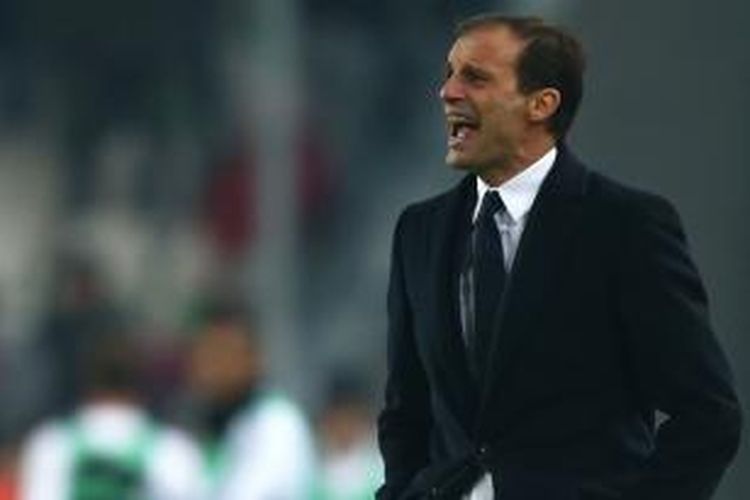 Pelatih Juventus, Massimiliano Allegri, menerima hasil imbang yang diraih timnya saat bertandang ke markas Bologna, di Stadion Renato Dall'Ara, jumat (19/2/2016) atau Sabtu dini hari WIB.