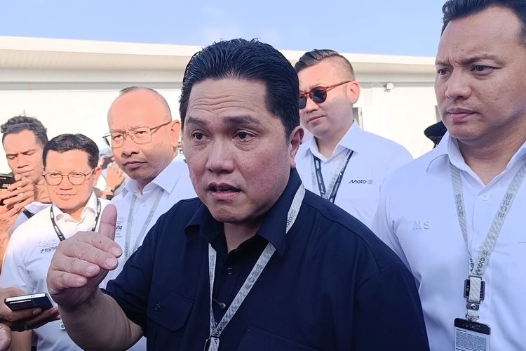 Erick Thohir: Penonton MotoGP di Sirkuit Mandalika Tembus 157.000 Orang