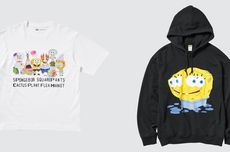 Uniqlo Rilis Kolaborasi SpongeBob dan Cactus Plant Flea Market, Ada Jaket hingga Boneka