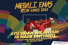 INFOGRAFIK Asian Games: Medali Emas Ke-26, Ayu Sidan dan Ni Made Dwiyanti