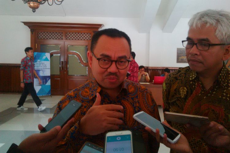 Mantan Menteri Energi dan Sumber Daya Mineral (ESDM) Sudirman Said di Solo, Jawa Tengah, Sabtu (25/11/2017).