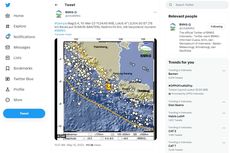 Gempa M 5,4 Guncang Sumur Banten, Tak Berpotensi Tsunami