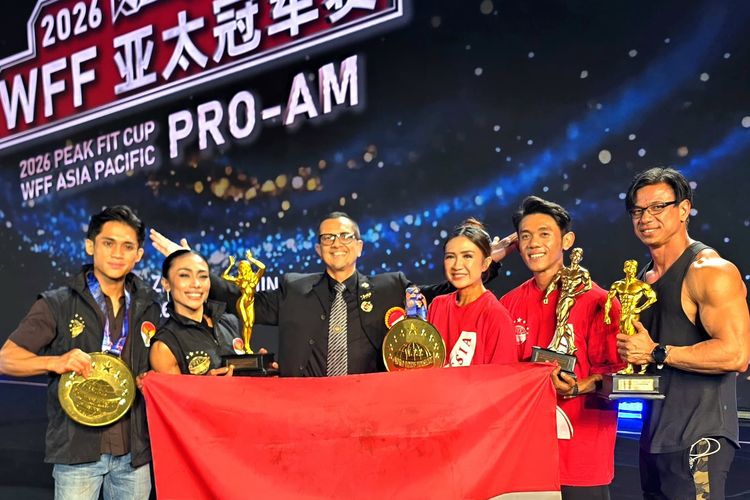 4 Atlet Indonesia Sabet Medali di WFF Asia Pacific Championship 2026