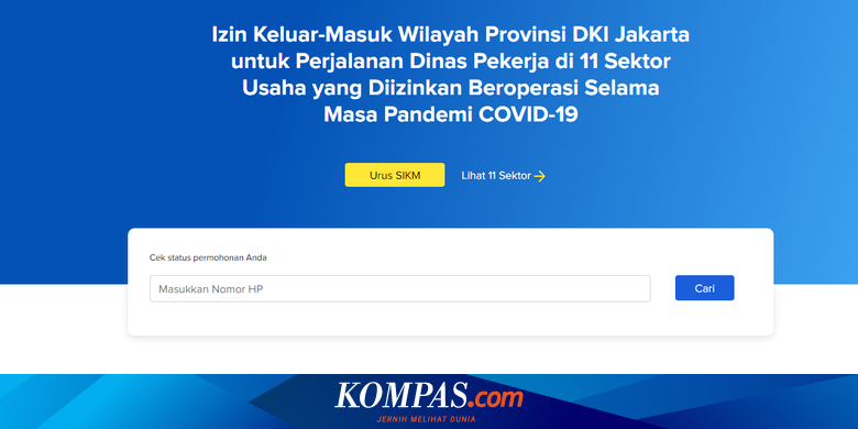Panduan Dan Cara Membuat Sikm Dki Jakarta Secara Online Halaman All Kompas Com