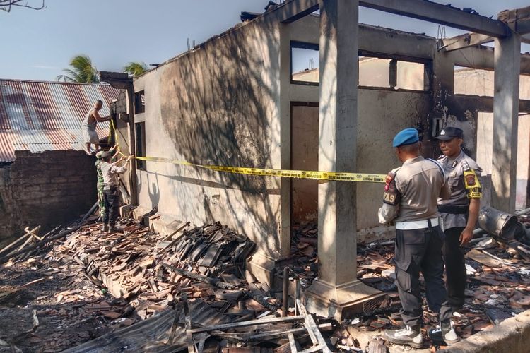 SMPN 3 Sawan Buleleng Terbakar, Gudang dan Isinya Hangus, Kerugian Capai Rp 300 Juta