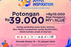 39 Tahun Elex Media: Joyful Inspirations, Membangun Kebahagiaan dan Inspirasi Melalui Konten-Konten Kreatif