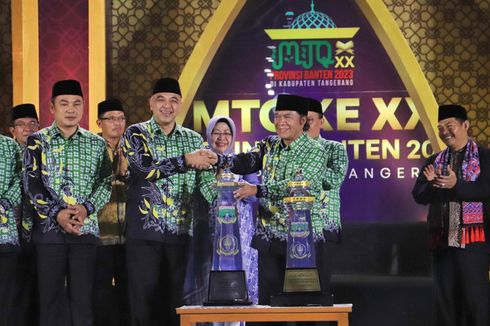 Kabupaten Tangerang Juara Umum MTQ Banten, Bupati Zaki Ajak Masyarakat Bumikan Al Quran