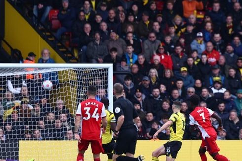 Babak Pertama Watford Vs Arsenal, Bukayo Saka Bintang 45 Menit Pertama