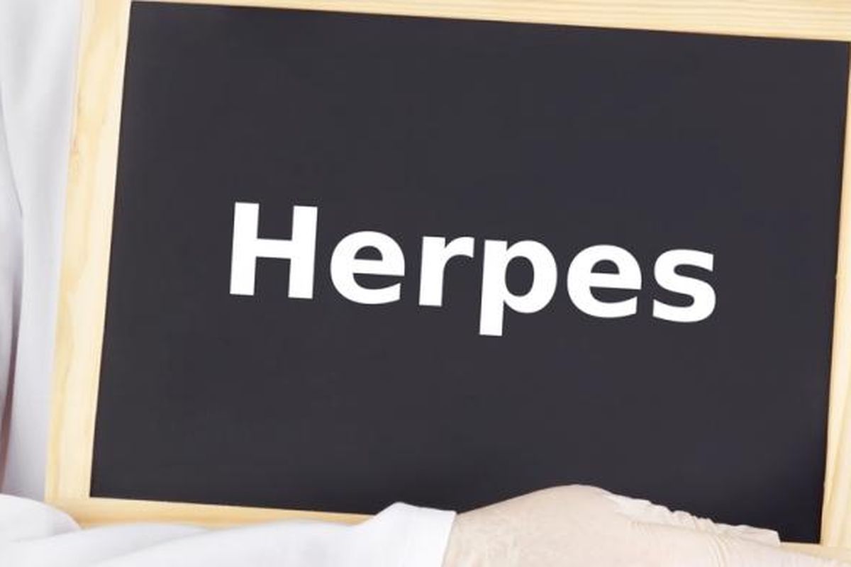 Ilustrasi penyakit herpes