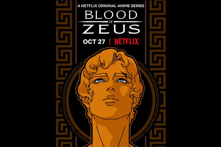 Serial animasi Blood of Zeus (2020) tayang di Netflix mulai 27 Oktober.