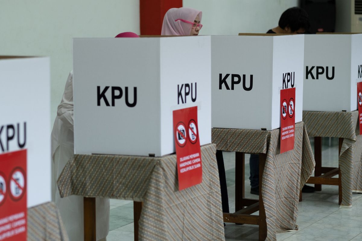 Ilustrasi pemilu. Jadwal pendaftaran petugas KPPS Pemilu 2024.