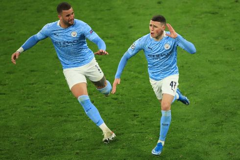 Phil Foden Raih Gelar Pemain Muda Terbaik Liga Inggris 2020-2021