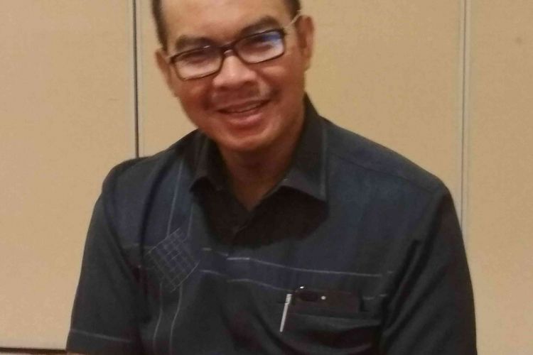 Ketua Aliansi Bupati/Wali Kota Peduli Kawasan Tanpa Rokok sekaligus Bupati Kulonprogo, Hasto Wardoyo, ditemui di Kabupaten Magelang, Jawa Tengah, Kamis (19/4/2018).