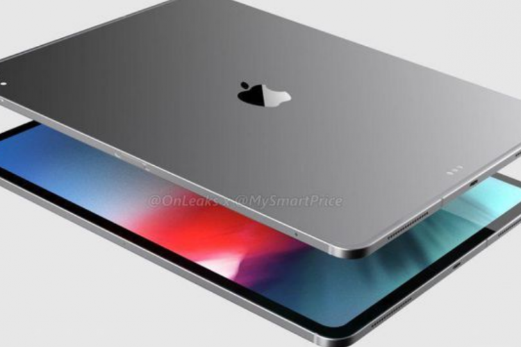 Render iPad Pro terbaru. 