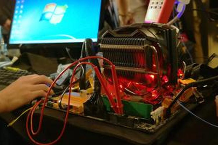 Core i7-4770K sanggup berjalan dengan kecepatan hingga 5,5 GHz hanya dengan bermodal pendingin udara ketika di-overclock.