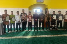 9 Bidang Tanah Wakaf di Desa Cisaat Garut Kini Bersertifikat