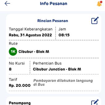 Screenshot cara naik royaltrans 5