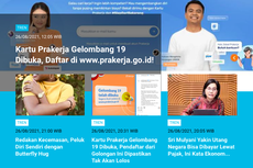 [POPULER TREN] Login www.prakerja.go.id Kartu Prakerja Gelombang 19 Dibuka | Jadwal SKD CPNS 2021