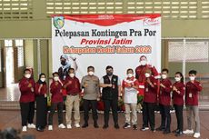 Lepas Tim Bola Voli ke Ajang Pra-Porprov Jatim VII, Bupati Kediri: Kami Siapkan Beasiswa untuk Atlet Berprestasi