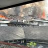 BERITA FOTO: Gedung Bappelitbang Balai Kota Bandung Terbakar