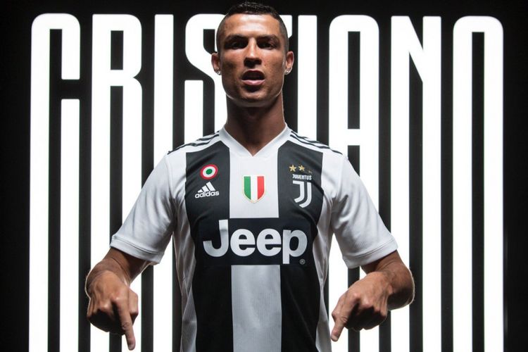 Cristiano Ronaldo mengunggah dirinya dengan kostum Juventus di akun media sosial pribadinya, 16 Juli 2018. 