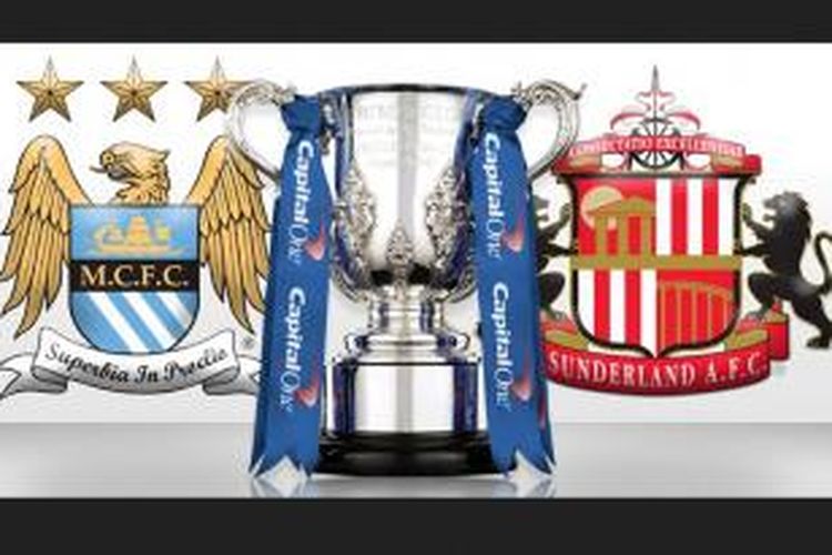 Final Capital One Cup 2014 antara Manchester City dan Sunderland