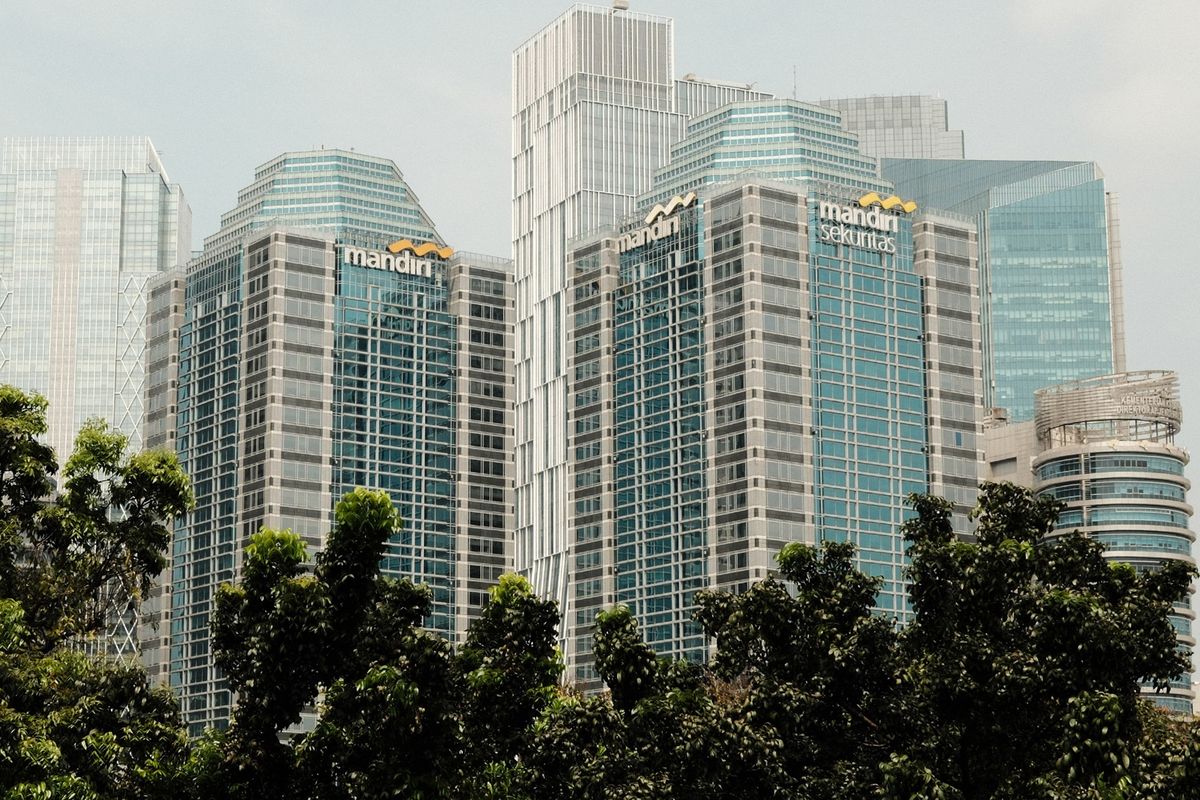 Gedung Bank Mandiri.