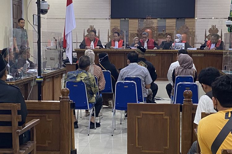 Sidang lanjutan perkara suap Unila, Selasa (7/3/2023)