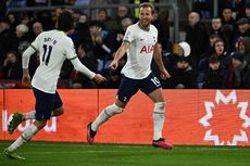Hasil Crystal Palace Vs Tottenham 0-4, Kane Sempurna di Laga Ke-300