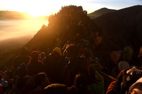 Libur Natal 2018, 18.584 Wisatawan Padati Gunung Bromo dan Semeru