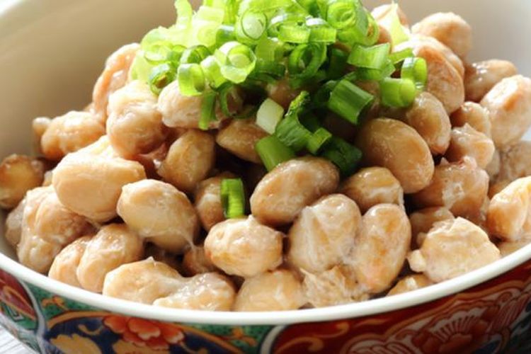 Natto, salah satu sarapan khas warga Jepang.