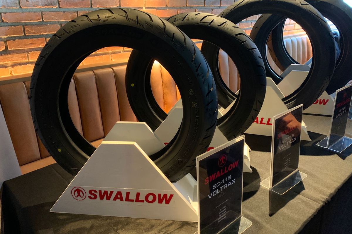 Swallow Voltrax, ban khusus motor listrik meluncur di Indonesia