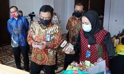 Resmikan PaDI UMKM, Erick Tohir Yakin UMKM Bisa Dorong Pemulihan Ekonomi