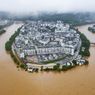 Ratusan Ribu Orang di China Selatan Dievakuasi setelah Hujan Terlebat dalam Beberapa Dekade