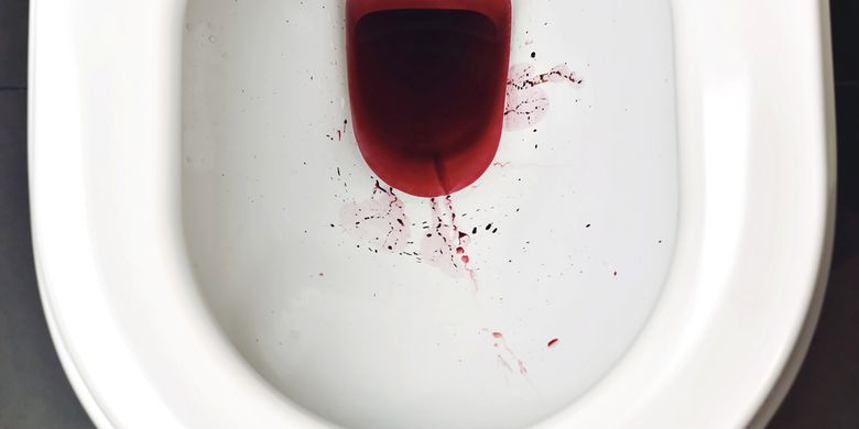 Kencing berdarah wanita