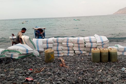 Penyelundupan 50 Karung Berisi Rokok Berbagai Merek Digagalkan TNI, Hendak Dibawa ke Timor Leste