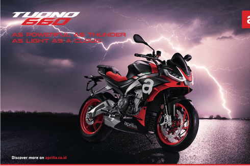 [VIDEO] Aprilia Tuono 660, Varian Naked dari Aprilia RS 660