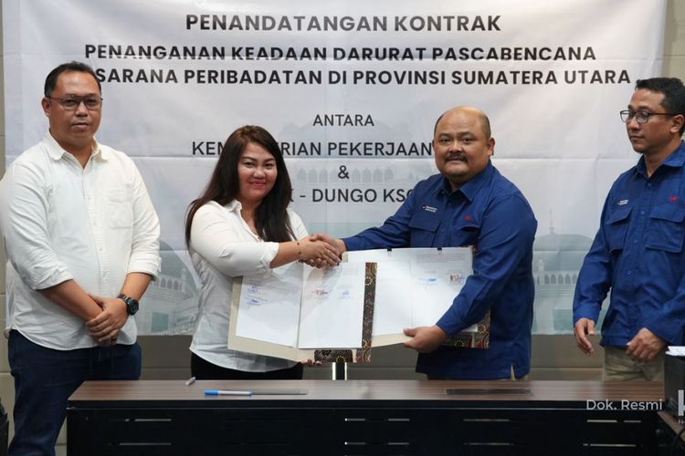 Rumah Ibadah di 11 Wilayah Sumut Siap Pulih, Dana Rp 247 Miliar Diguyur