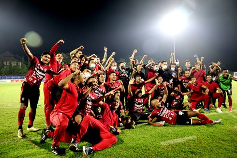 Trofi Juara Liga 1 Milik Bali United Sudah Tiba di Pulau Dewata