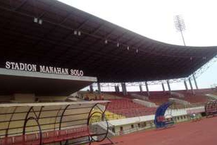Stadion Manahan Solo, Jumat (11/11/2016).