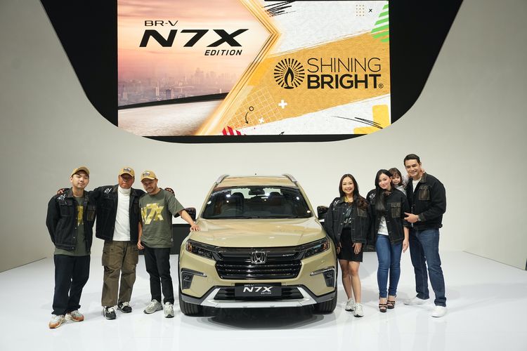 Honda Berkolaborasi dengan Shining Bright, Luncurkan Apparel Ekslusif Terinspirasi Desain New Honda BR-V N7X Edition