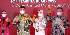 Pemkab Sumedang Borong Penghargaan Top BUMD Award 2022, Ini Harapan Wabup Erwan